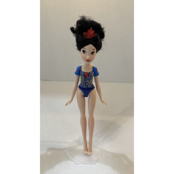 Mattel Other - Disney Shimmer Princess Snow White Barbie Doll Mattel No Skirt & Clear Stand